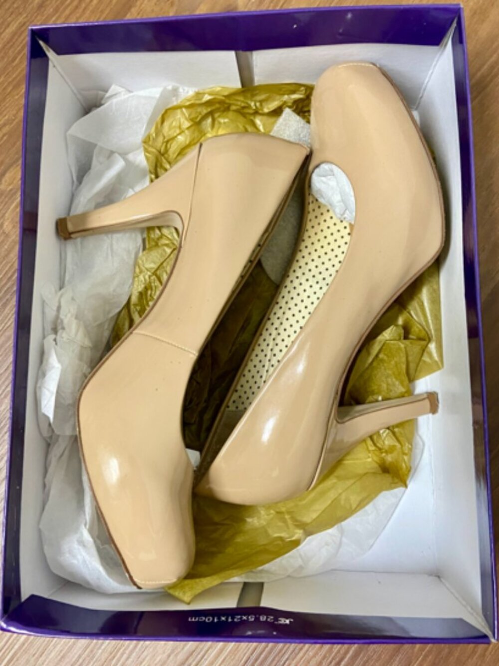 Madden Girl Heels Womens 7 Tan Beige Brown Casual Slip On Pumps Tan Faux Leather